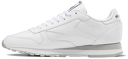 Reebok Unisex Classic Leather Sneaker,Ftwwht Pugry3 Purgry,45.5 EU