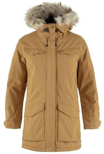 Fjällräven Damen Nuuk Parka, Buckwheat Brown, L