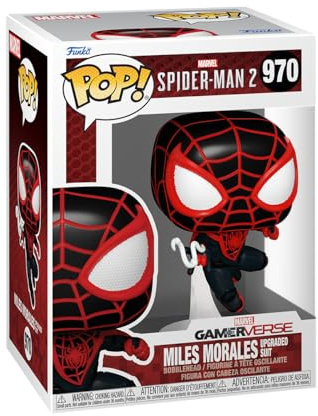 Funko POP! Games: Spider-Man 2- Miles Morales - Spider-man 2 Video Game - Figura in Vinile da Collezione - Idea Regalo - Merchandising Ufficiale - Giocattoli per Bambini e Adulti - Video Games Fans