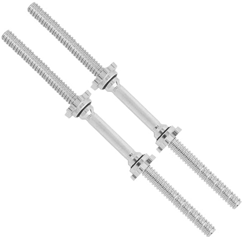 24 x 1 Chrome Plated Metal Threaded Weight Bars