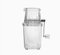 Kiuiom Tritaghiaccio Manuale,Tritura Ghiaccio con Manovella,Ice Crusher Cocktail E Drink,Crushed Ice Maker per Tritare Ghiaccio,per Produzione di Ghiaccio Tritato,Trasparente