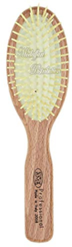Spazzola per capelli piatta in legno Ovale piccola. 3VE 2008