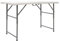 AMANKA 110kg Gartentisch - 120 x 60 cm Höhenverstellbar Wetterfest Klappbar - Garten Klapptisch