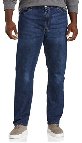 Levi's Men's 541 Athletic Fit Jean, Hawthorne Shocking-Dark Indigo, 36W x 30L