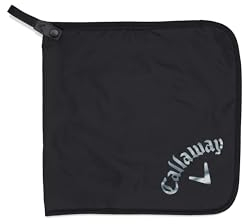 Callaway Golf Performance Dry Waterproof Towel, Schwarz, Einheitsgröße