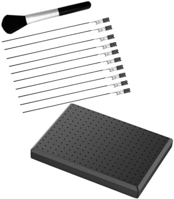 GLSTOY Modell-farbclips Satz Bastelwerkzeug Krokodilklemmen Metallclip Kartenhalter DIY-zubehör Malwerkzeuge Haltbarkeit Einfach Befestigen Sprühlackieren