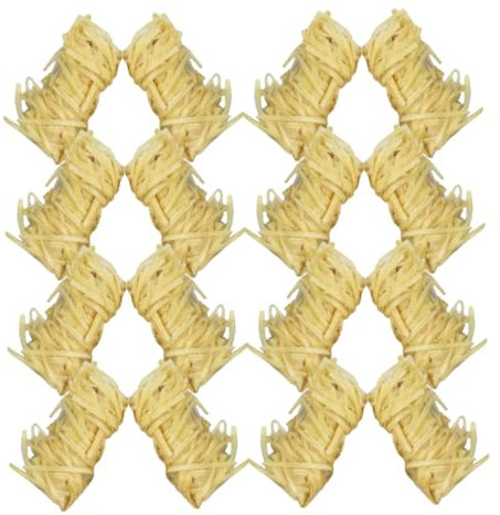 Toyvian 32pièces Allume-feu Naturel pour Feux De Camp Allume-feu Kit Allumage Pratique pour Poêles à Et Activités Extérieures