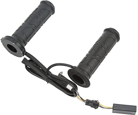 Akozon Paire de Poignées Chauffantes, Moto à la Chaleur à Chaleur à à Chaude à à Chaude pour 22 Mm Motorbike Grips Motorcycle 12V DC 1535W Électrique