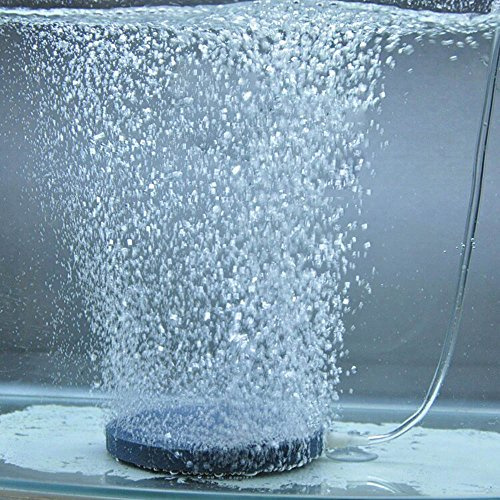 HEEPDD Aeratore per Pietre a d'Aria da 4 Cm, Aumenta i Livelli di Ossigeno e Abbassa la CO2 per Acquario, con Pietra Minerale Sinterizzata Ad Alta Temperatura