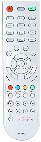Satellite Receiver Universal Remote Control Replacement for All Satellite Receivers