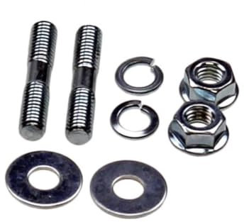 2x Auspuff Stehbolzen Set M6 x 32mm – passend für TGB Bullet, RR, RS, BM1, Pegasus, R50X, Sky 50ccm 2T – Ersatzteil für Roller, Scooter, Mofa & Moped