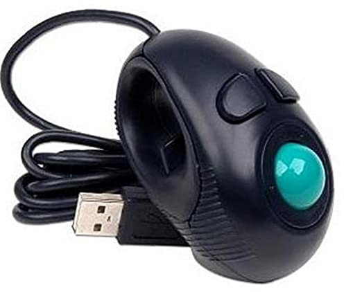 Onsinic Mini Ball Ball Mouse Laptop Gaming USB Mouse Orbit Trackball Ratón Cableado Cableable Juego Portátil USB Ratones De Computadora