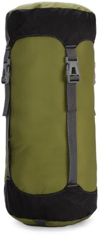 TRIWONDER Kompressionspåse för Sovsäck, Lätt och Kompakt, Reseförvaring för Outdoor Camping Vandring Ryggsäcksresa (Grön, S - 8 L)