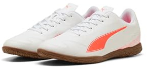 Puma Vitoria II ItSoccer - Tenis para Hombre, Puma Blanco y Rojo Brillante, 42 EU