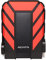 ADATA AHD710P-2TU31-CRD Dashdrive Durable HD710 Pro External Hard Disk Drive, USB 3.1 (2TB, Red)