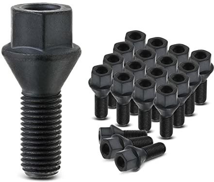 Frankberg 20x Radbolzen Radschraube Kompatibel mit 1er E81 E87 3er E21 E30 E36 E46 E90 5er E12 E28 E34 E60 E61 6er E24 E64 1975-2017 610-574