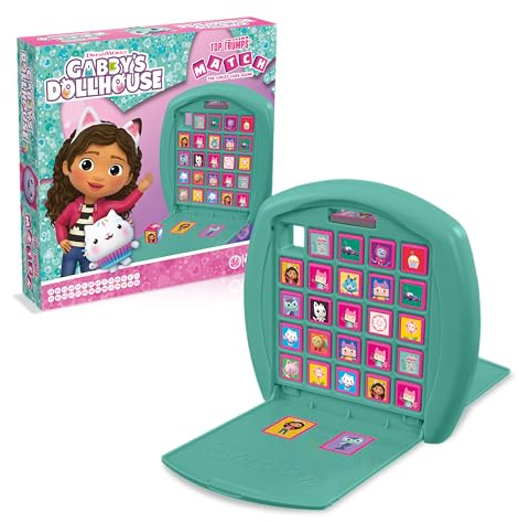 Winning Moves - Match Gabby ET LA Maison Magique - Jeu de société - Jeu de Voyage - Version française