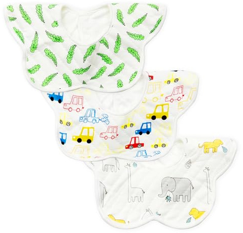 FZSECRIU 3 baberos para bebé, pañuelo triangular para bebé, pañuelos, baberos, regalos personalizados