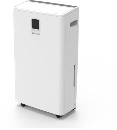 SmartAir Dehumidifier - 20 Litre Capacity - 5.5L Tank - For Home & Office - Prevents Damp, Mould & Condensation - Helps with Drying Laundry - Humidity Sensor