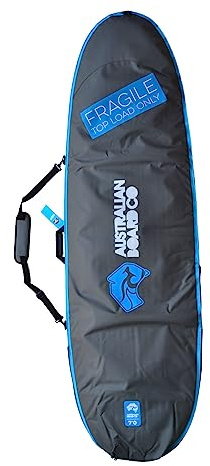 Circle One Surfboard Travel Bag – Single Board Padded Carry Bag – Australian Board Co, Blue, 6ft