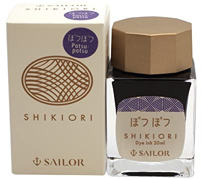 Sailor, Shikiori Ink, Sound of Rain, Potsupotsu, 20ml Bottle, 13-1008-224