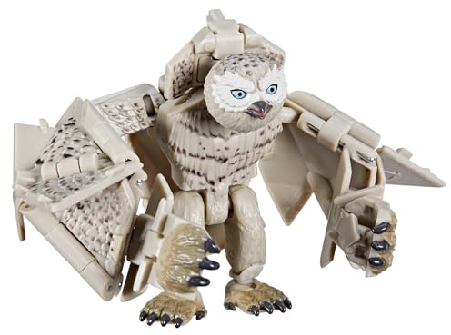 Hasbro Dungeons & Dragons Honor Entre Ladrones, Dicelings White Owlbear, Monstruo D&D Coleccionable, Dado d20 Gigante Que se Convierte en Figura de acción, Dados para Juego de rol