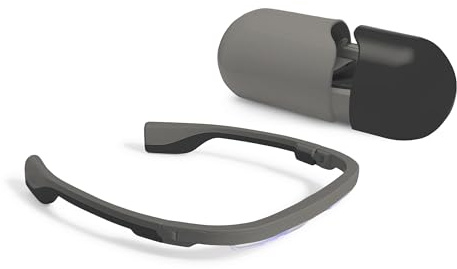 AYO + Lunettes de luminothérapie : Carbon Black Limited Edition - Maximisez le sommeil, l'énergie et l'humeur - Lumière rouge unique de 670 nm pour la santé des yeux - Votre alternative à la lampe à