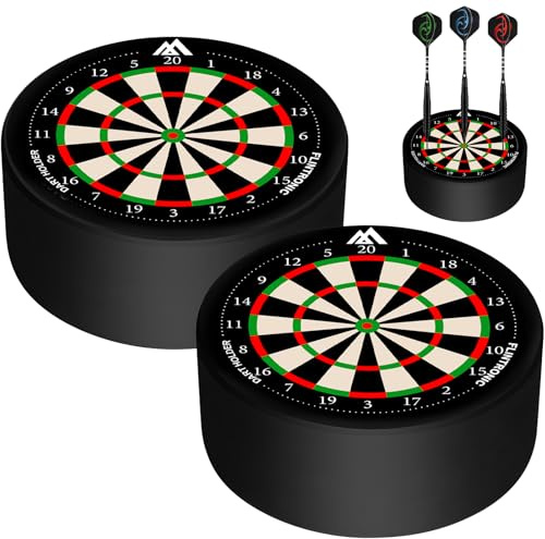 flintronic 2 Pezzi Rastrelliera per Freccette, Portatile Dart Base Station, Mini Dart Holder, 10 * 4CM