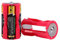 Diyeeni 4Stk AAA auf C/Baby Größe 2.5cmx4.8cm Parallel Batterie Konverter, Batterie Adapter, C Size Batterie Aufbewahrungsbox, Rot