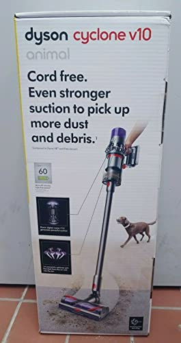 Dyson V10 Allergy Cordless Stick Vacuum Cleaner, Blue (Renewed)