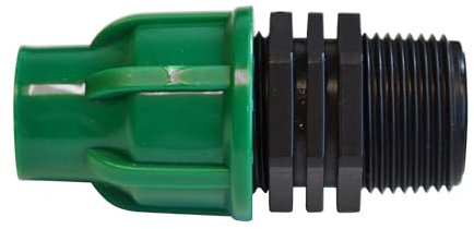 Jardibric - Raccords Conduit Principal - Branchement Extra Ø16 mm x M 20x27 - Connectez Facilement Vos Conduites pour Un Arrosage Efficace