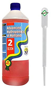 Weedness Advanced Hydroponics Bloom 10 litres – phase de floraison pour culture d'intérieur Engrais biologique pour tomates, concombres, engrais liquide organique