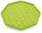 Leckmatte Hund & Katze Ladi Mat mit Wobbler Saugnapf hellgrün 8-eckig, O 25 cm, Silikon perfekt Ablenkung beim Pflegen und Baden Schleckmatte Hund