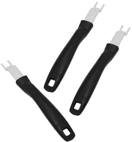 CANIGHT Ensemble D'Ustensiles De Barbecue 3 Pièces, Pied-De- Anti-Brûlure, Pince À Pizza, Outil De Barbecue, Pince À Grille, Lève-Plaque, Lève-Grille Portable, Lève-Grille pour Pique- en