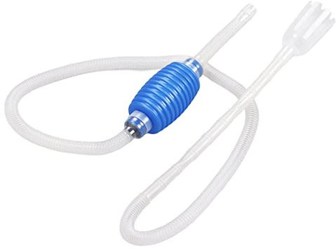 Fisktankrengörare, Grusvakuum för Akvarium Aquarium Water Changer Manual Fish Tank Siphon Aquarium Siphon för Dränering och Vatteninjektion Sugande Fiskdroppar