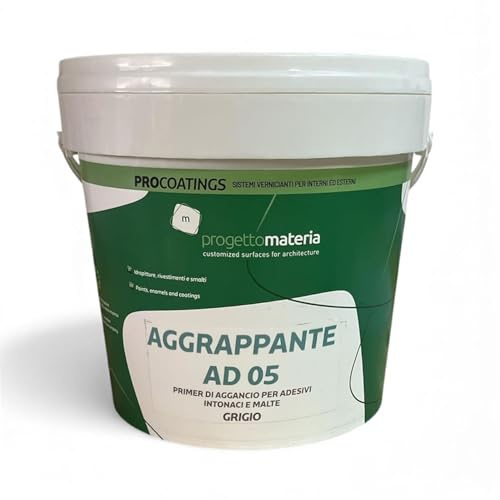 Generico Primer Promotore Adesione Universale Intonaci Rasature Adesivi Interno Esterno 5 Kg