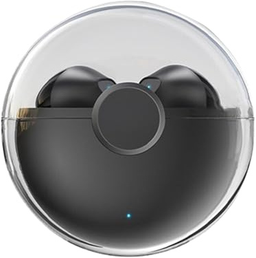 CHEOTIME Écouteurs sans Fil Bluetooth, écouteurs multifonctionnels, Suppression du Bruit, Charge Rapide, appels clairs, Conception Semi-Ouverte pour téléphone, Tablette, Ordinateur (Noir)