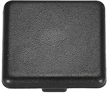 uxcell Standard Plastic Square Aluminum Extrusion End Cap Black 40x40mm 20pcs