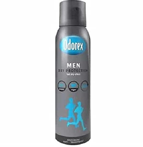 6-pack – Odorex Deo Spray för Män – Torrskydd – 150 ml