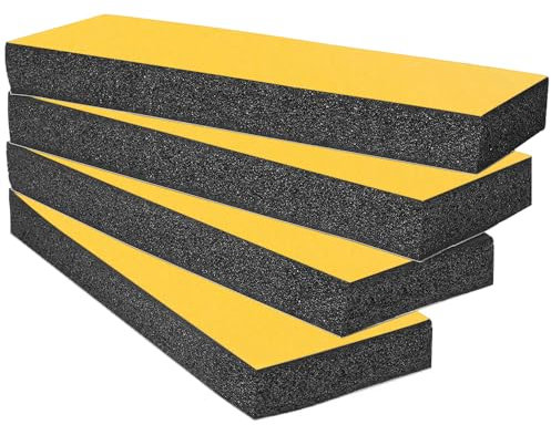4 STK Garagen Wandschutz, Selbstklebend Kantenschutz Schaumstoff 30x10x3cm, Türkantenschutz für Autotüren Garagen Parkplatz