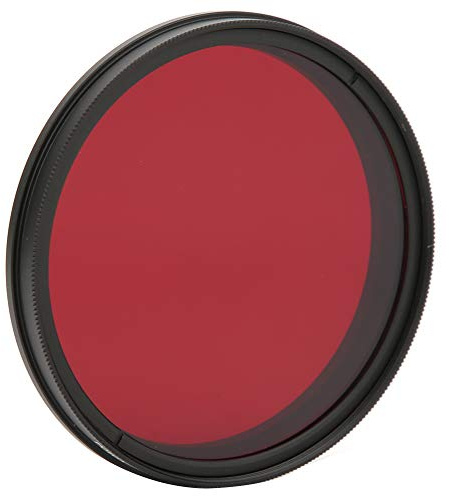 Kamerafilter, Aluminiumlegering och Optiskt Glas IR -Filter Infrarött Filter med Tråd för Infraröd Fotografering (72 mm)