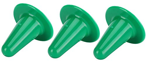 Eminchu Tetina para Biberón para Terneros 3 Piezas Tetina para Alimentación de Leche de Ganado de Plástico Duradero para Terneros y Animales Bebés Seguro Verde 6 X 6 X Cm (GREEN)