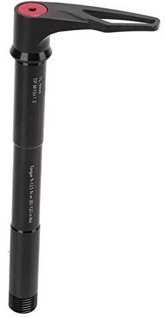 Entatial Pincho de Liberación Rápida con Eje Pasante para Bicicleta, Pincho Delantero de Aluminio de Alto Rendimiento para Bicicleta para(L: 148 mm)