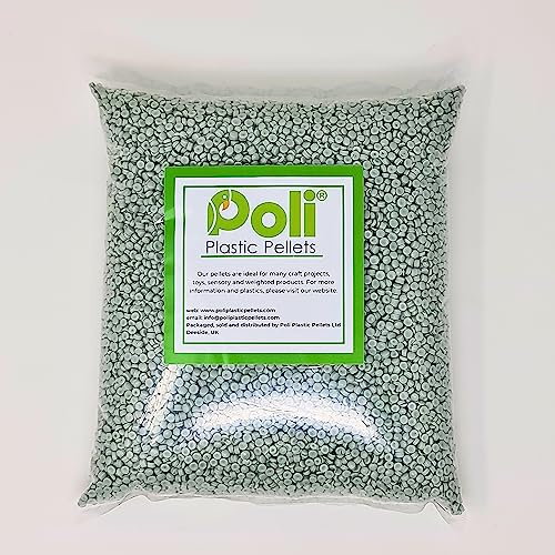 Recycled Plastic Pellets. Ideal for Filling Weighted Blankets, Bears, Dolls, and Other Craft Projects (1kg)