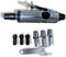 Terryshop74 Perceuse à Air Comprimé Pneumatique en Ligne 1/4 avec 3 Adaptateurs de Broche et 3 Adaptateurs d'Air