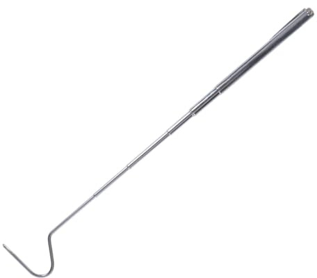 TOYANDONA Tool Stainless Wild Playing to Catching for Snakes Snake with Safe Hook Retractable Steel 68cm Lightweight Easy Carry Handling Reptile