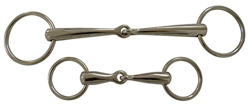 German Riding Wassertrense, massiv, Edelstahl, 18mm, (9,5-19,5 cm) 16,5 cm