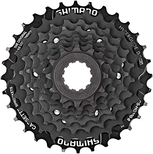 SHIMANO Unisex – Erwachsene Cshg200 Zahnkranz-Kassette, Schwarz, Einheitsgröße