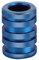Messerschnur Titan Perle Fallschirm Paracord Outdoor EDC Anhänger Perlen(Blau)