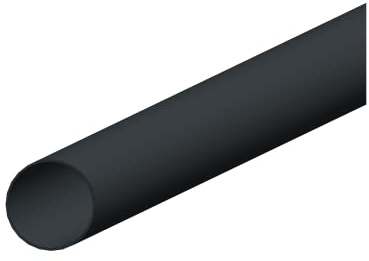 4 Home & Garden | Einzelteile Dachrinnensystem 60 mm Typ250 Fallrohr DN 60 | Halbrundrinne Kunststoff PVC Anthrazit | Verbinder Stutzen Rinnenhalter (Fallrohr 2m)
